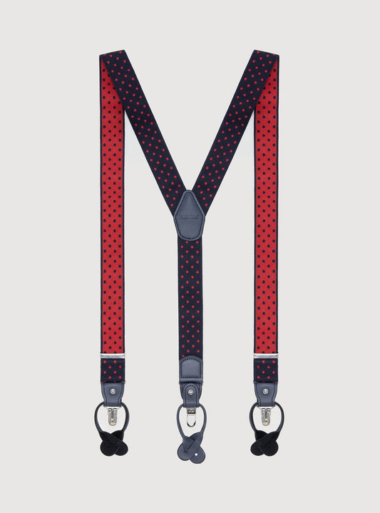 Bretelle fantasia pois